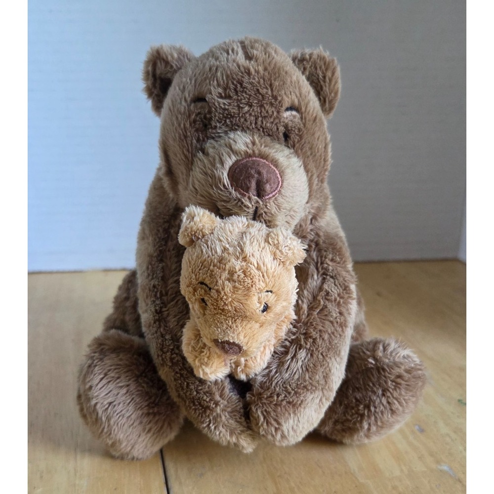 Good Night Sleep Tight Brown Teddy and Mini Bear Plush Toy Little Tiger Press